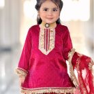 amaya maroon gharara set (4)