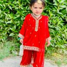 zaha red shalwar qameez (4)